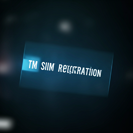 registro de SIM de TM